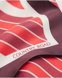 Country Road - Silk Print Scarf