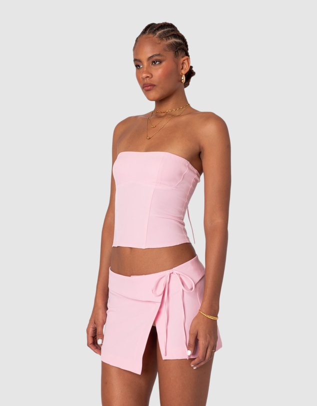 EDIKTED - Selena Lace Up Corset
