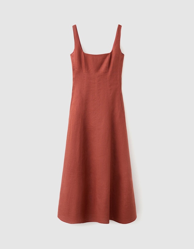 M.N.G - A-Line Linen Dress