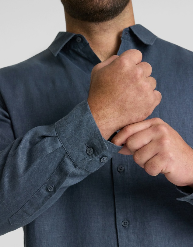 Johnny Bigg - Resort Relaxed Fit Linen Shirt