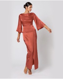 Winona - Cinta Dress Copper