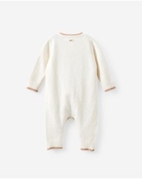 Cotton On Kids - Baby Organic Blend Knit Long Sleeve Romper