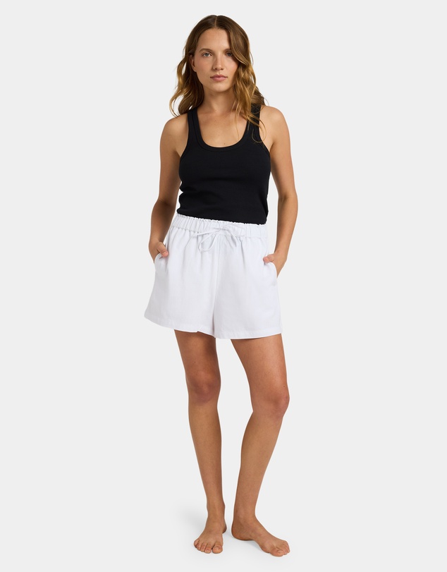 Roxy - Womens Place To Be Linen Shorts