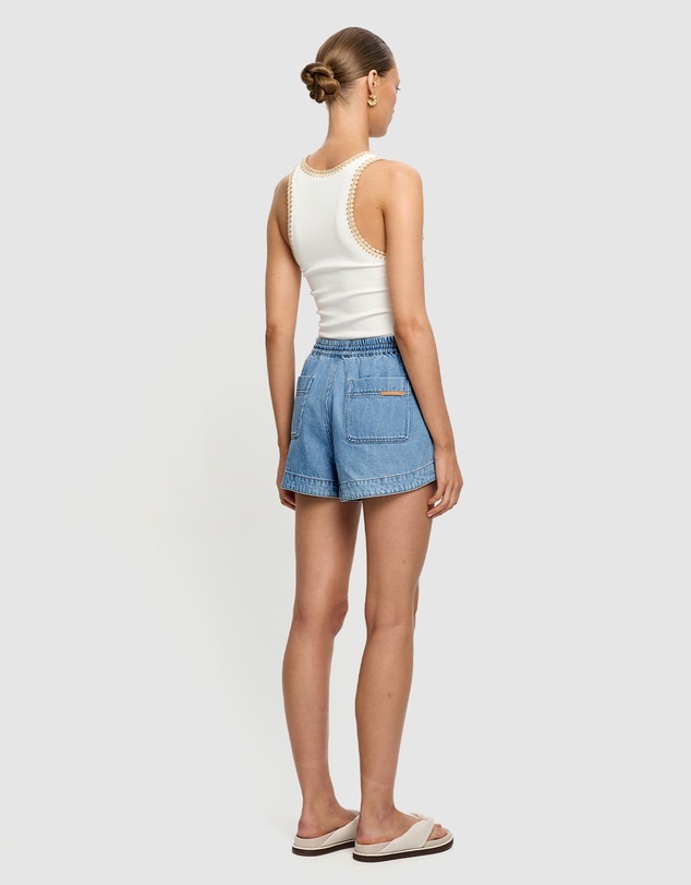 KIVARI - Emilie Denim Shorts