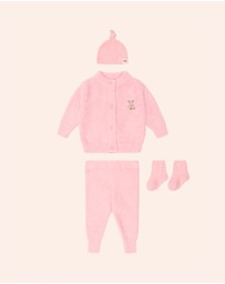 Huxbaby - My First Hux Apricot 4-Piece Boucle Set - Babies