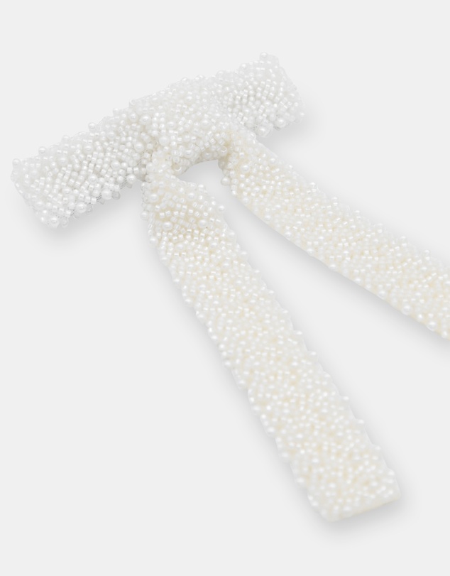 Morgan & Taylor - Vanessa Hair Bow in White