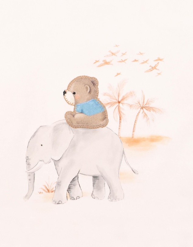 Bebe by Minihaha - Brady Organic Bear Tee - Babies