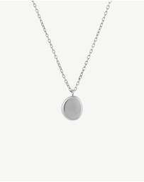 Zahar - Engravable Pebble Pendant Necklace