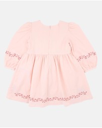 Fox & Finch - Wild Garden Embroidered Dress - Kids