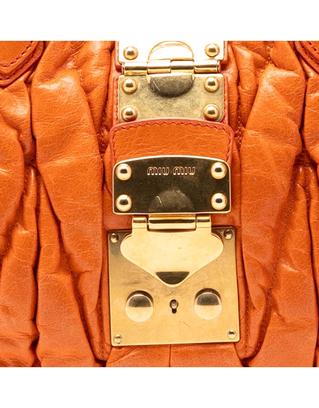 Pre-Loved by Azura Reborn - Pre-Loved Matelasse Lambskin Coffer Satchel