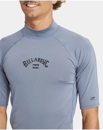 Billabong - Mens All Day Arch Short Sleeve Rash Vest