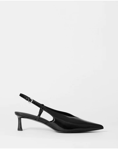 & Other Stories - Classic Leather Slingback Pumps