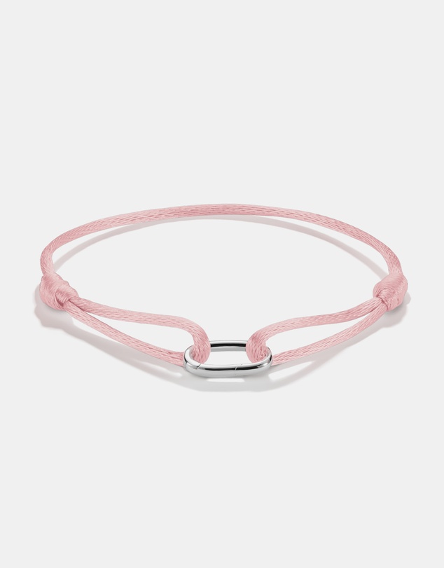 THOMAS SABO - THOMAS SABO Connect Textile Bracelet Pink