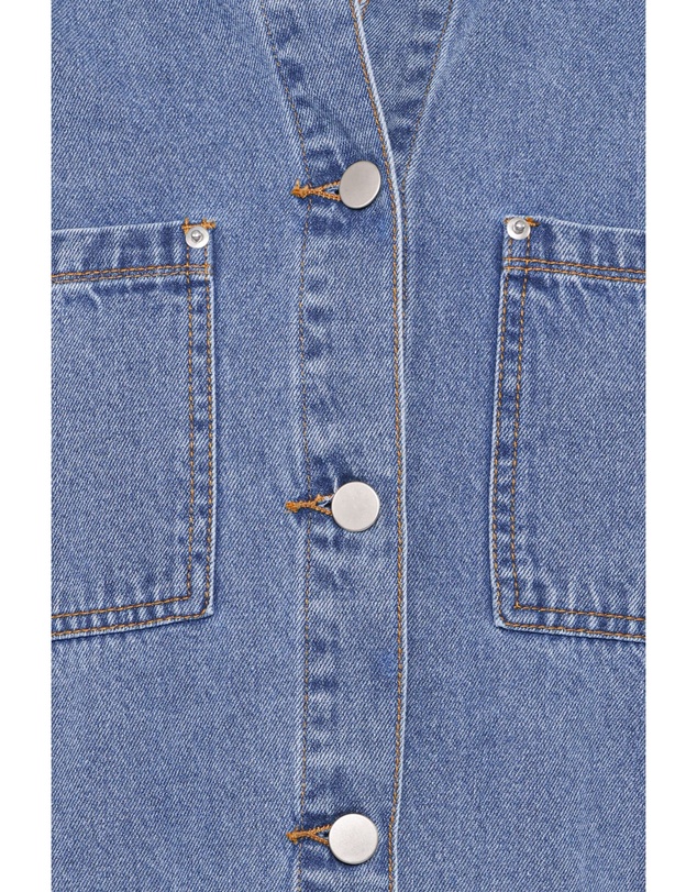 Petal & Pup - Remy Denim Utility Jacket - Medium Wash