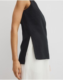 Country Road - Organically Grown Linen Longline Cami