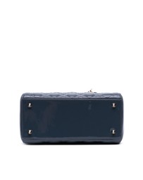 Pre-Loved by Azura Reborn - Pre-Loved dior Lady Dior Small Patent Leather Handbag