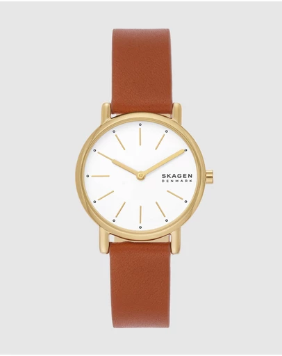 Skagen - Signatur Lille Brown Analogue Watch
