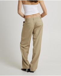 Alice In The Eve - Sloane Tailored Mid-Rise Pant