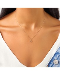 Michael Hill - O Initial Pendant in 10kt Yellow Gold