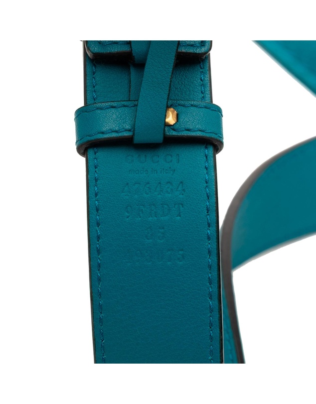Pre-Loved by Azura Reborn - Pre-Loved GG Marmont Velvet Matelasse Belt Bag
