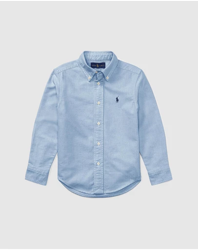 Polo Ralph Lauren - Slim Fit Cotton Oxford Shirt - Kids