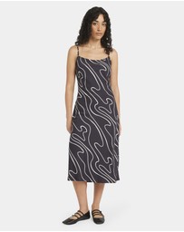 RVCA - Womens Lets Dance Slip Dress