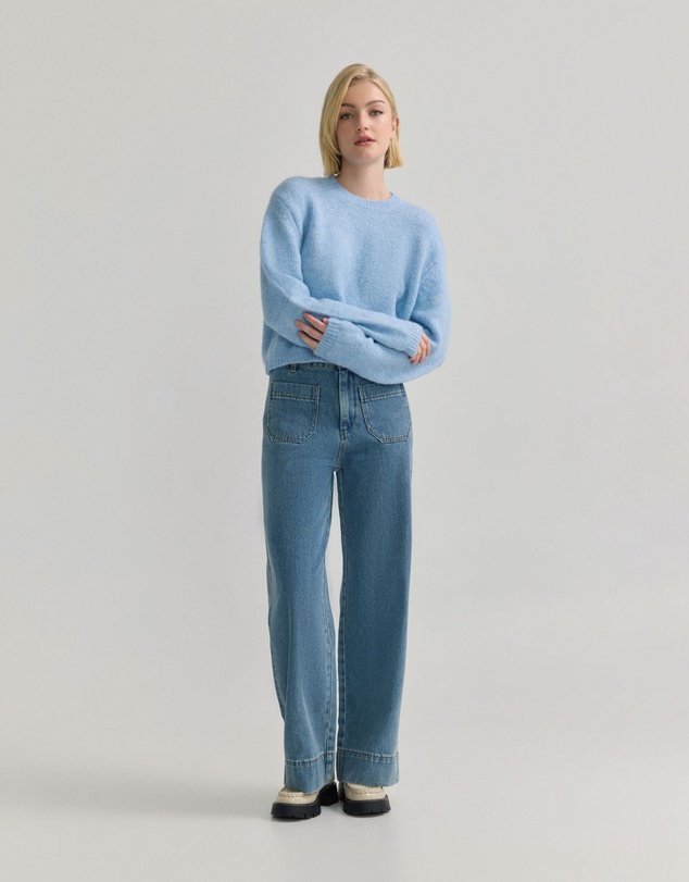 Oxford - Totty Soft Yarn Crew Neck