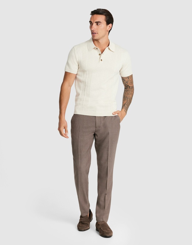 Tarocash - Coast Linen Blend Pant