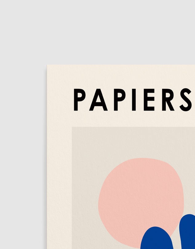 Olive et Oriel - Le Papiers Decoupes No 1 Art Print