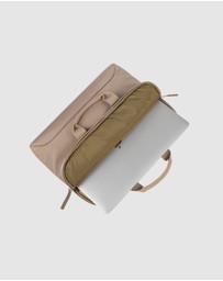 Tucano - Tucano Smilza Super Slim Laptop Bag Beige Fits 15.6 Inch Laptops Lightweight Durable Eco