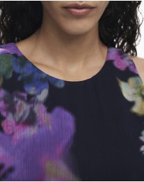Desigual - Tulle dress tunic flowers