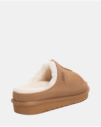 EVERAU - Australian Shepherd Ugg Colven Cow Suede Upper Loafer Oxfords Flats