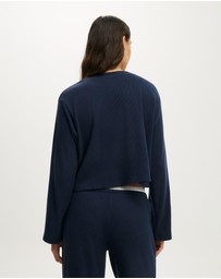 Cotton On Body - Super Soft Waffle Henley Top