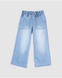 Fox & Finch - Girls Denim Pull On Jeans 3-7 Yrs