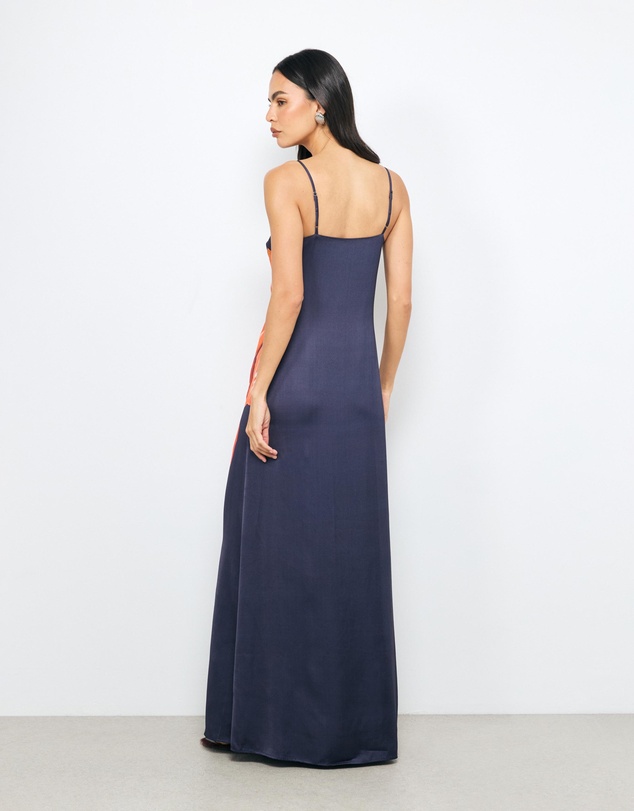 AERE - Neroli Scarf Maxi Dress