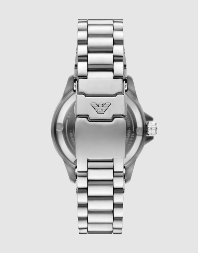 Emporio Armani - Silver Tone Automatic Watch