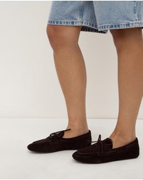 Assembly Label - Devon Suede Boat Shoes - Women's