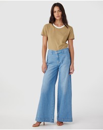 Outland Denim - Lotus Mid Wide Pants
