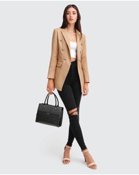 Belle & Bloom - Princess Polina Textured Weave Blazer
