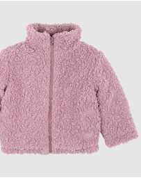 Fox & Finch - Winter Vacay Sherpa Coat - Kids