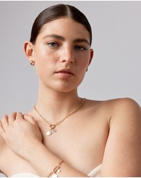 Michael Hill - Diamond Accent Four Leaf Clover Pendant in 10kt Yellow Gold