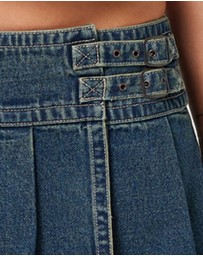 Abrand - Rip Curl x Abrand 99 Low Pleated Skirt