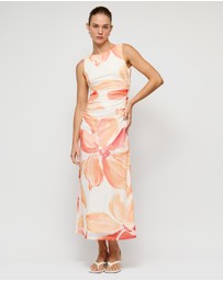 Staple the Label - Solana Mesh Midi Dress