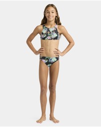 Roxy - Girls 4 to 16 Roxy Active Crop Set Two Piece