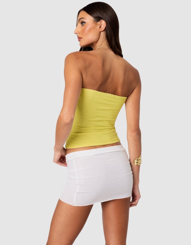 EDIKTED - Albina Textured Tube Top