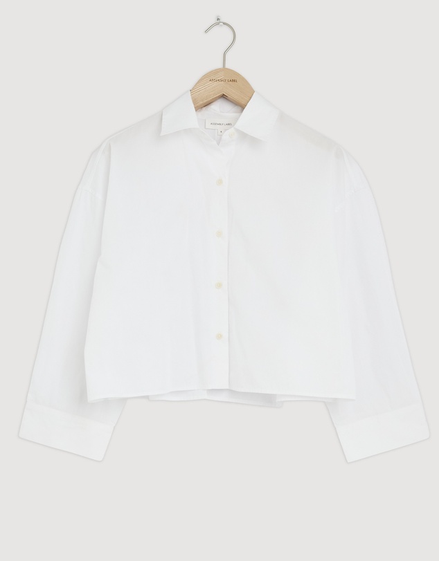 Revibe - Repaired Assembly Label Cotton Womens Shirts L/S