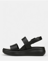 Naturalizer - Coast Sandal - Black Tumble