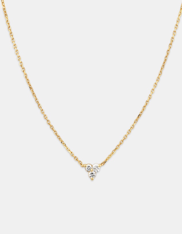Michael Hill - Necklace With 0.08 Carat TW Diamonds in 10kt Yellow Gold