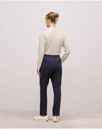 Trenery - Ponte Straight Leg Pant in Night Sky