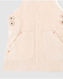 WITH LOVE FOR KIDS - Hazel Cord Pinafore Dress - Kids